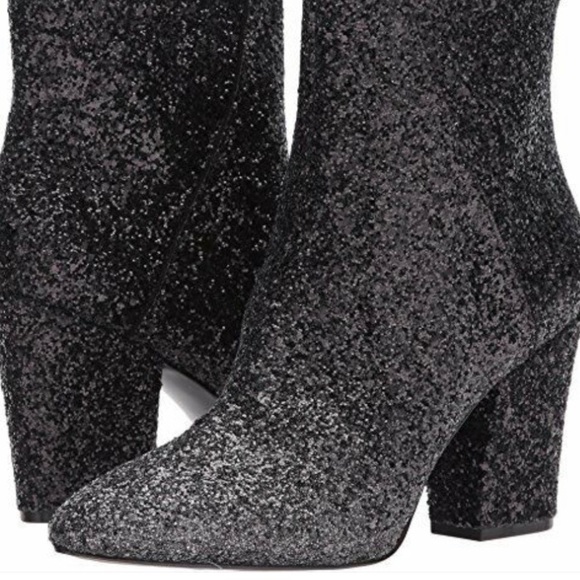 nine west glitter boots